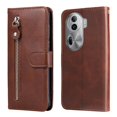 thumbnail image 1 of Estuche de Cuero PU con Cierre para OPPO Reno 11 5G , Funda Protectora con Billetera y Correa, 1 of 6