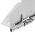 thumbnail image 3 of KONTONTY 1 Set Folding Table Hinge Stainless Steel Silver Smooth Operation Hinge for Deck, 3 of 6