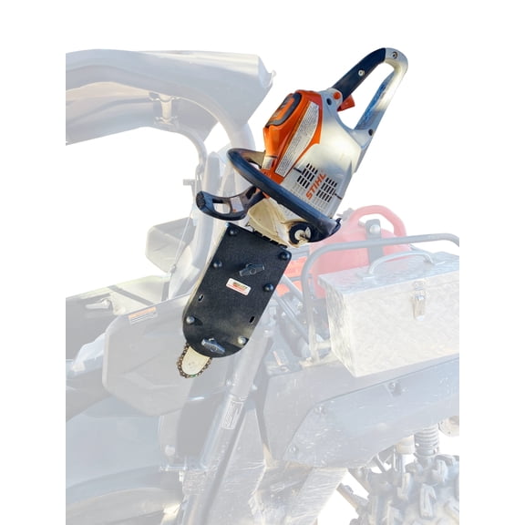 Hornet Outdoors RC-3012 Black UTV Roll Bar Chainsaw Mount for Yamaha Polaris, Honda, Can Am  RZR