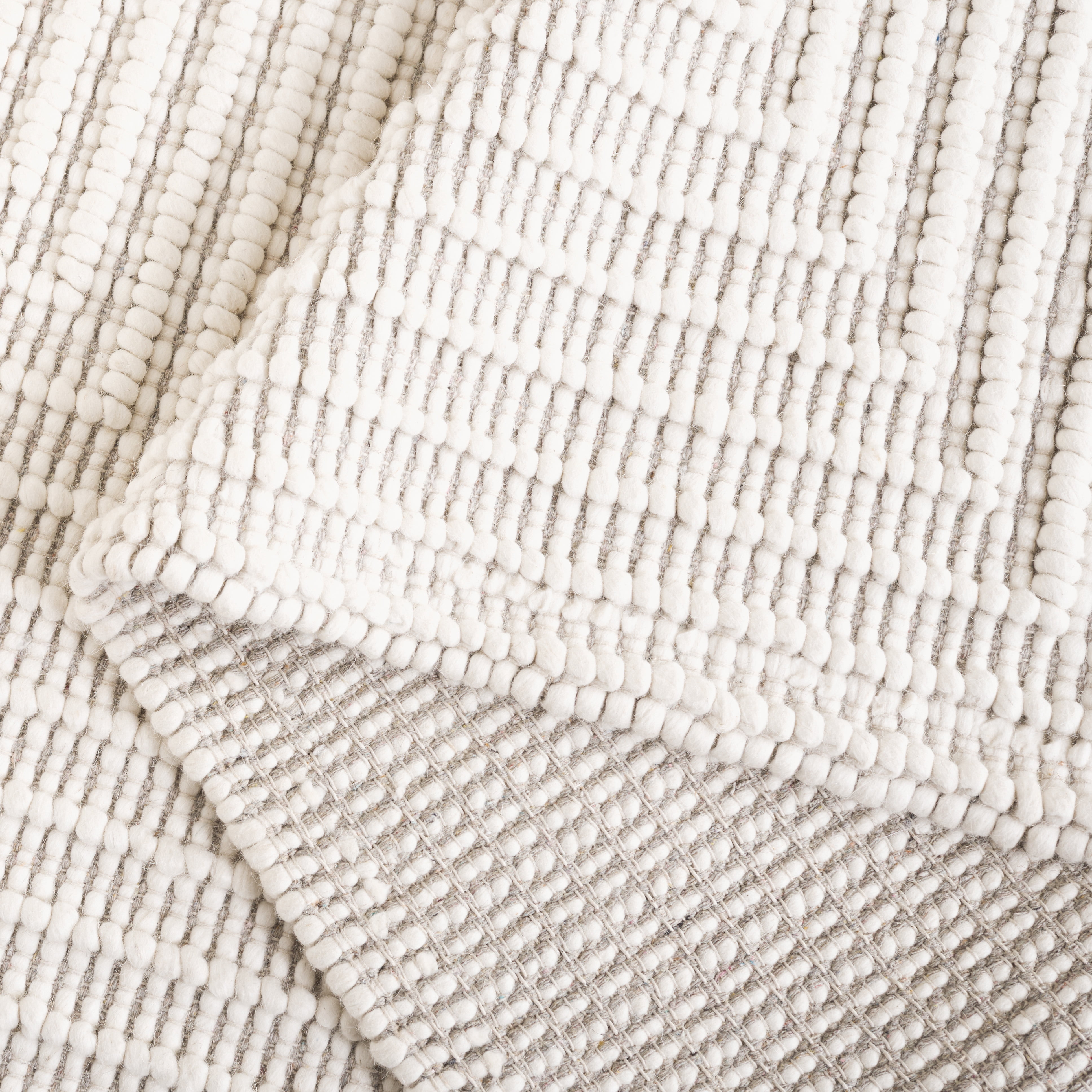 SAFAVIEH Natura Lucina Geometric Runner Rug, Ivory, 2'3" x 8'