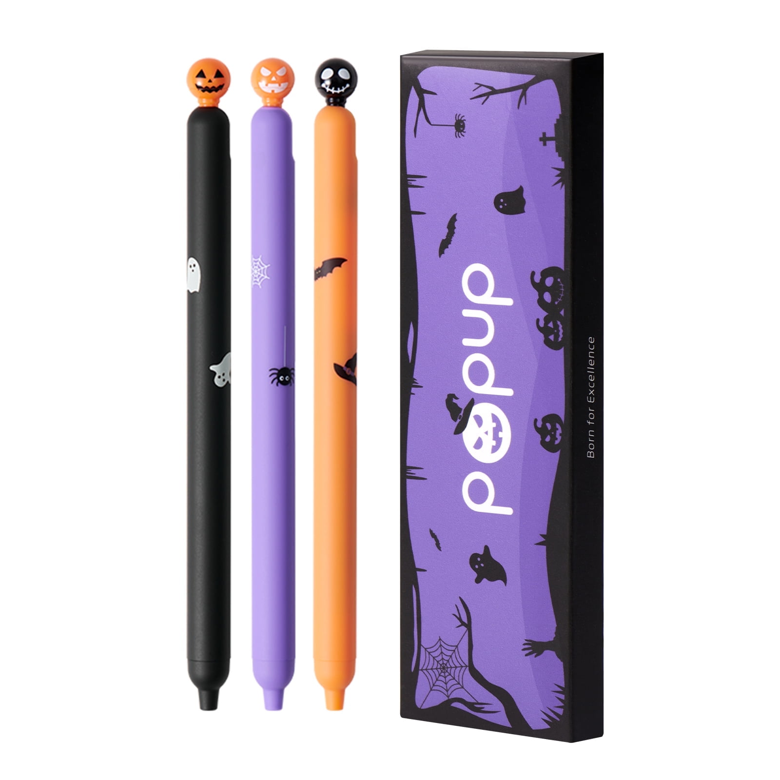 Kaco★ Kaco 36 Color Retractable Gel Ink Pens with Alphabet Number