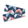 thumbnail image 7 of Yayeee Table Runner 70 inches Long Home Kitchen Dinning Party Decoration, Blue Geometric, 7 of 7