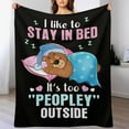 thumbnail image 5 of Bear Blanket Bear Gifts for Girls Women Sleeping Bear Throw Blanket for Kids Adults Soft Warm Cozy Fleece Blanket for Couch Sofa \u200bBed 40"x50", 5 of 6