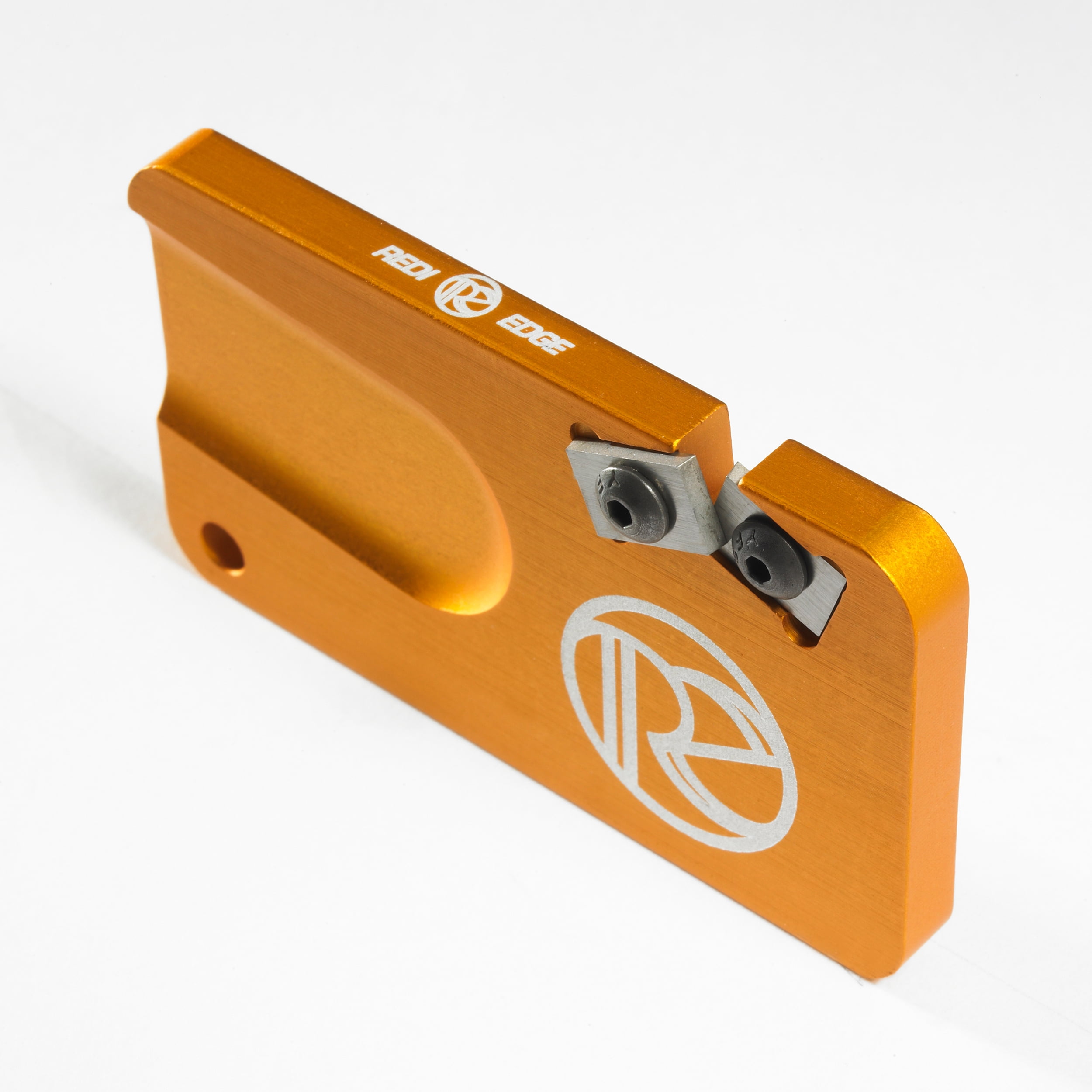 REDI-EDGE/KLAWHORN IND REPS201OR Pocket Knife Sharpener Duromite Carbide Orange with Nylon Sheath