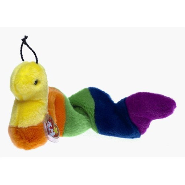 inch the inchworm TY Beanie Buddy -MWMT's Stuffed Animal Toy 14 inch 