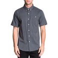 thumbnail image 1 of Camisa con Botones en espiga Ezekiel para hombre azul grande, 1 of 1