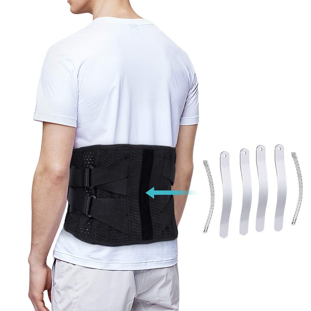 Lumbar Belt for Back Pain, Adjustable Back Support for Lower Back with