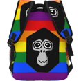 thumbnail image 4 of Gorilla Tag Backpack VR Game Monkey Backpack Lightweight Casual Travel Backpack for Men Woman Gorilla Tag Fans Gift, 4 of 6
