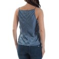 thumbnail image 2 of Gypsies & Moondust Womens Lace Trim Cami Tank Top, Blue, Juniors, Small, 2 of 2