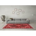 thumbnail image 3 of Ahgly Company Indoor Rectangle Medallion Red Traditional Area Rugs, 8' x 10', 3 of 4