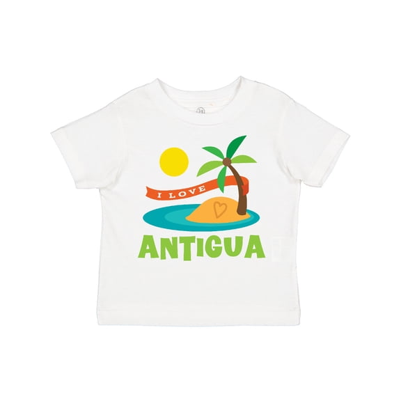 Inktastic I Love Antigua Boys or Girls Toddler T-Shirt