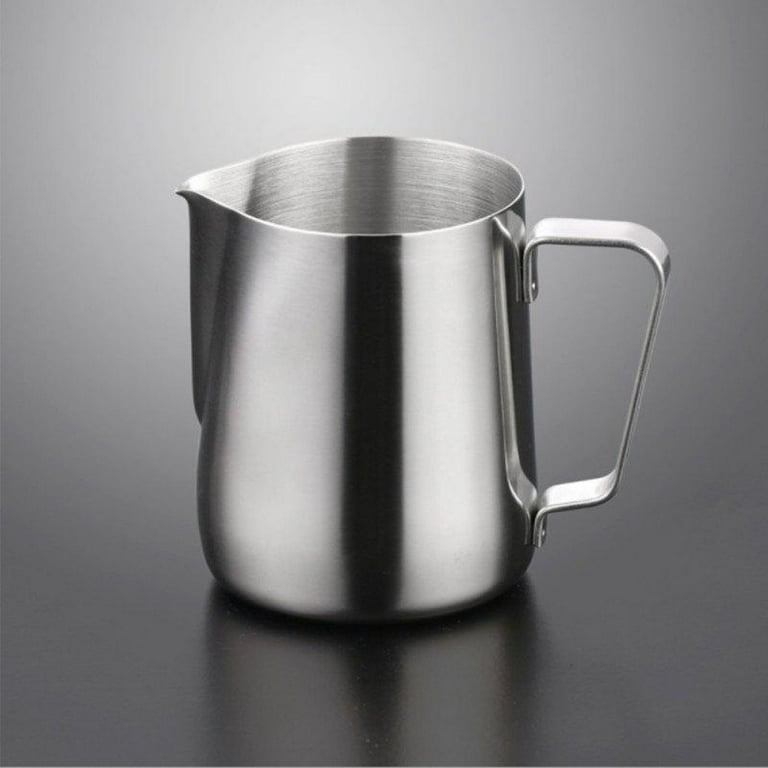 stainless steel frothing pitcher pull flower