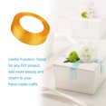 thumbnail image 3 of Bearachild Cinta de papel de regalo Accesorios para manualidades DIY Cintas de poliéster Adornos Dorado 16 Type3 NO3 Bearachild HA062180-20B, 3 of 6