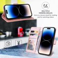 thumbnail image 4 of Funda de cuero tipo billetera para Samsung Galaxy A01 Core A02s A03 A04s A04e A10s A11 A12 A13 A14 A20s A20e A21s A23 A31 A34 A50 A51 A54, 4 of 4