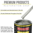 thumbnail image 4 of Restoration Shop Brilliant Silver Firemist Acrylic Enamel Auto Paint - Gallon Paint Color Only - Single Stage High Gloss, 4 of 5