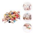thumbnail image 3 of CIMAXIC Wooden Photo Clips 1 Set Wooden Picture Clips Photo Hanging Clips Coloful Photo Pegs Photo Holder,1.38"X0.79"X0.2", 3 of 4