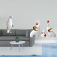 thumbnail image 2 of Escultura De Pingüino Y Elefante, Figura Coleccionable, Artesanía Decorativa, Estatua De Animal De Resina, Familia Para Inauguración De La Casa, Mesa, Bar, Dormitorio, Oficina, Escritorio,, 2 of 8