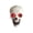 HalloweenP25, variant on Estatua decorativa calavera plástico Halloween 2 estilos ojos rojos brillantes LED figura cabeza esqueleto sin luz adorno espeluznante mesa decoración halloween decorations indoor