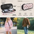 thumbnail image 4 of HUIACONG 17" Red Cherry Girls Backpack with Lunch Box, 4PCS Waterproof School Bag Set for Age 7-13, 4 of 7