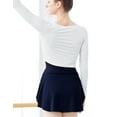 thumbnail image 3 of Ballet Skirt Women Nylon High Stretch Elastic Skirt, 3 of 6