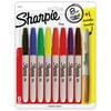 Sharpie Permanent Markers Fine Point Assorted Colors and Metallic Bronze 8 +