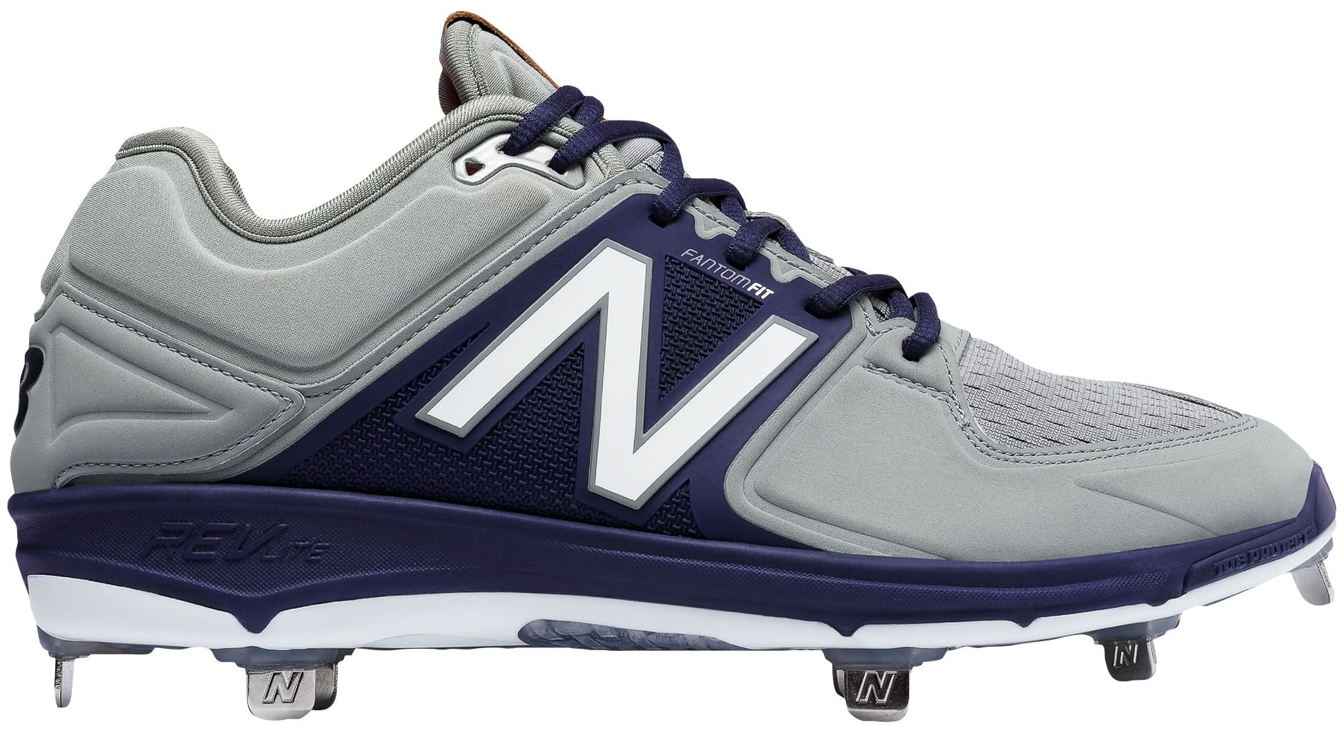 grey new balance cleats