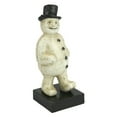 thumbnail image 2 of Design Toscano Top Hat Snowman Still Action Die-Cast Iron Coin Bank, 2 of 5