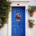 thumbnail image 5 of kladzum Welcome Sign for Front Door 4th of July Independence Day Decor Patriotic Wood for Memorial Day Decoration Floral Door Outdoor Farm Porch 4Th of July Welcome Sign on Clearance, 5 of 7