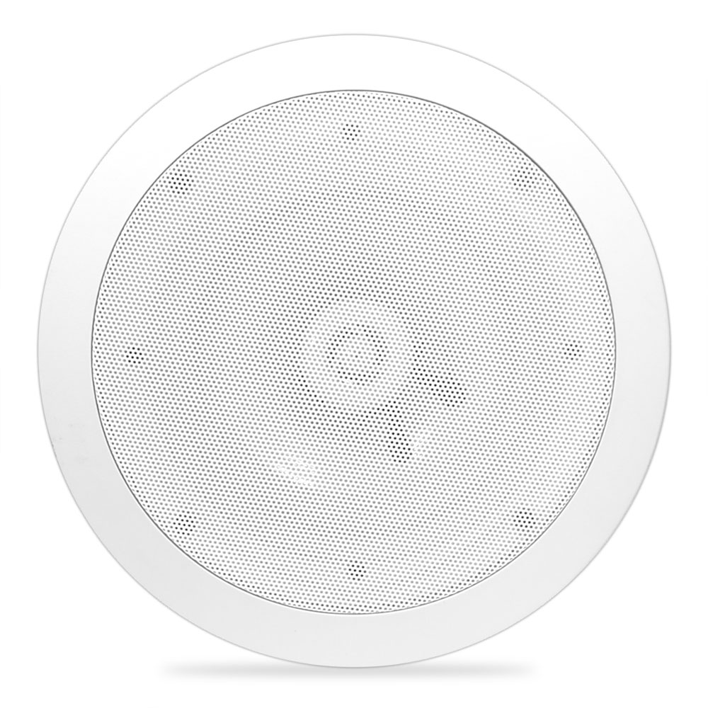 Pyle 6.5 Inch 300W 2-Way Indoor/Outdoor Waterproof Ceiling Speaker, White (Pair) - image 4 of 4