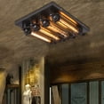thumbnail image 4 of Miumaeov Vintage Ceiling Lamp Farmhouse Close to Ceiling Light Country Style Hanging Pendant Light Living Bedroom Ceiling Lamps Indoor E26/E27 Base, 4 of 8