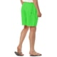thumbnail image 3 of INSPIRAR CHIC Pantalones Cortos de Baño para Hombre de Verano Casual de Playa con Cintura Ajustable y Forro de Malla 36 Verde, 3 of 6