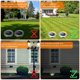 thumbnail image 4 of Paquete de 6 luces LED para jardín con energía solar, 16 luces LED para exteriores, impermeables, IP65, luces para caminos de césped, blanco frío JAMW Sencillez, 4 of 5