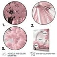 thumbnail image 3 of Designart "Magical Spin Pink Ferris Wheel Fantasy I" Cityscapes Canvas Print, 3 of 5