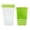 Green, variant on NFTIGB Cilantro Storage Container Plastic Transparent Reusable Multipurpose Asparagus Fridge Box, Orange, 9.45 Inches / 24 cm