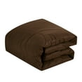 thumbnail image 5 of Bed-in-a-Bag 9-pieces Undine Brown Comforter and Sheet Set, Bed in Bag Coffee Bedding Set - King Size, 5 of 8