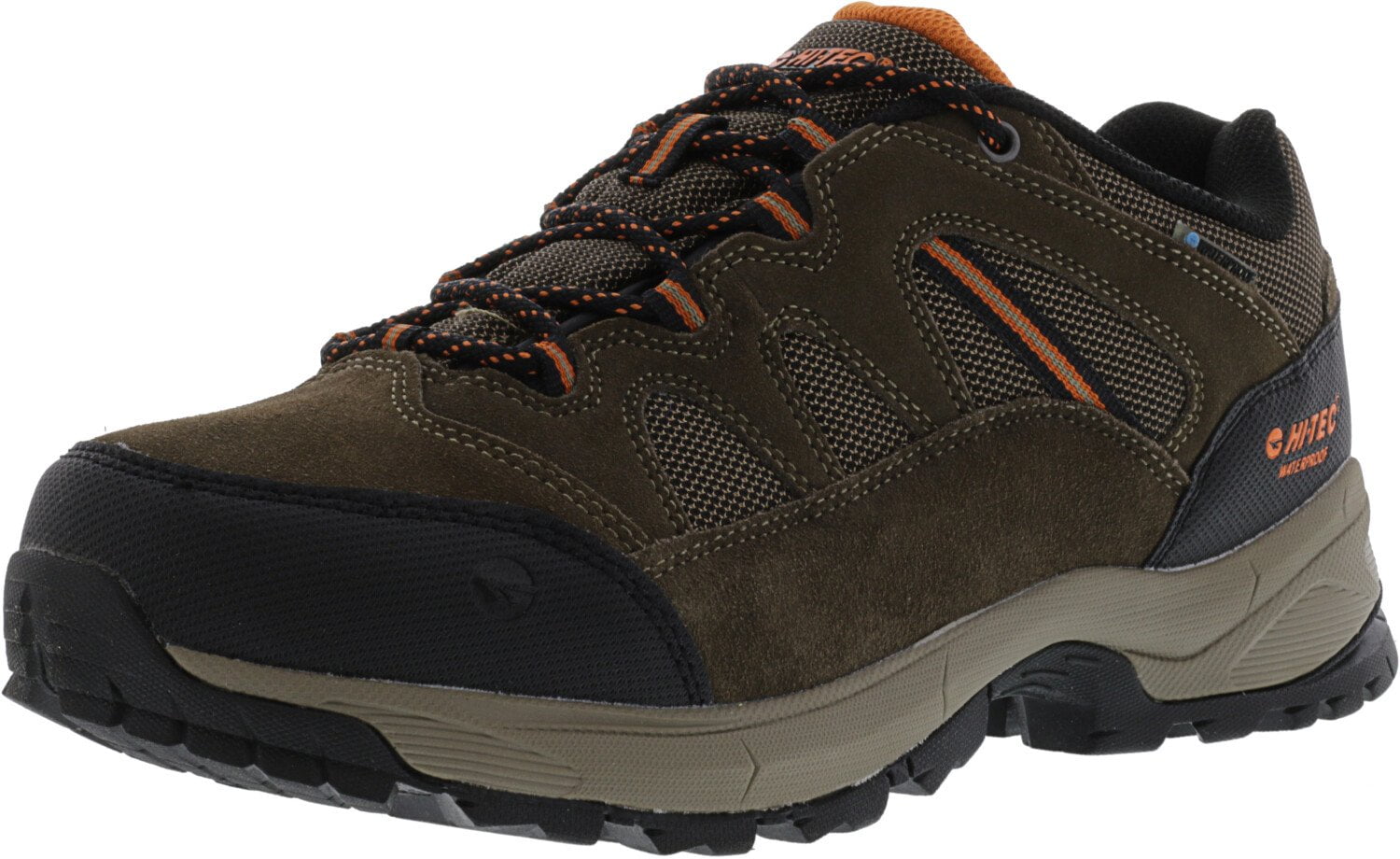 HiTec HiTec Men's Ridge Low Waterproof I Brown AnkleHigh Leather