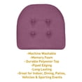 thumbnail image 3 of Cojín para silla Sweet Home Collection, espuma viscoelástica en forma de U, 3 of 5