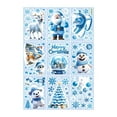 thumbnail image 4 of 9x Adhesivos navideños para ventanas, adornos navideños, decoración de exhibición de vidrio, calcomanías navideñas para paredes de dormitorio Estilo D, 4 of 8