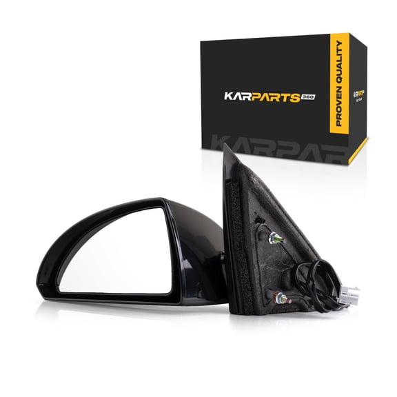 For Chevy Impala 2006-2013 Door Mirror Driver Side | Power Glass | Non-Heated | Smooth Base | Paint to Match | Replacement For GM1320306 | 20759191