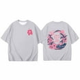 thumbnail image 4 of SNKSDGM Girls Shirts for Girls 12-14 Crop Top Clothes for Girls 10-12 Sweatshirts Children's Printed Round Neck Short Sleeved T Shirt for Boys and Girls 12-13 Years, 4 of 4