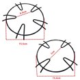 thumbnail image 5 of 2PCS Universal Gas Stove Shelf Cast Iron Wok Support Kitchen Stove Support, 5 of 5