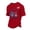 Red, variant on Men's 9/11 25Th Anniversary Shirt We Will Never Forget Tshirt Patriotic Top 9-11 Memorial Printed Vintage T-Shirt