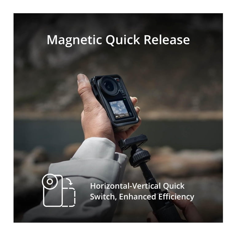 DJI Osmo Action 4 Essential Combo 4K Action Camera - Walmart.com