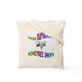 thumbnail image 2 of CafePress - SEABEE/HONEYBEE DESIGN Tote Bag - Unisex Canvas Tote Bag, Beige, 1-Piece, 2 of 8