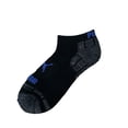 thumbnail image 3 of Puma Youth - Low Cut , Dry Cell, No-Show Socks - Multi Color - Black, White, Gray For Bigger Kids- Value Pack 10 Pairs - Shoe Size 4- 9.5, 3 of 5