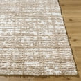 thumbnail image 4 of Livabliss Area Rugs for Living Room, 5x7 Sacramento Shag Modern White Rug, Bedroom Dining Room Home Decor Stain Resistant Carpet (5'3" x 7'), 4 of 7