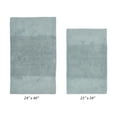 thumbnail image 5 of Better Trends 2 Piece Bathroom Rug Set, 100% Cotton, Extra Soft Tufted Bath Mat, Water Absorbent & Non Slip Bath Rug, (Blue) Granada Collection, 5 of 7