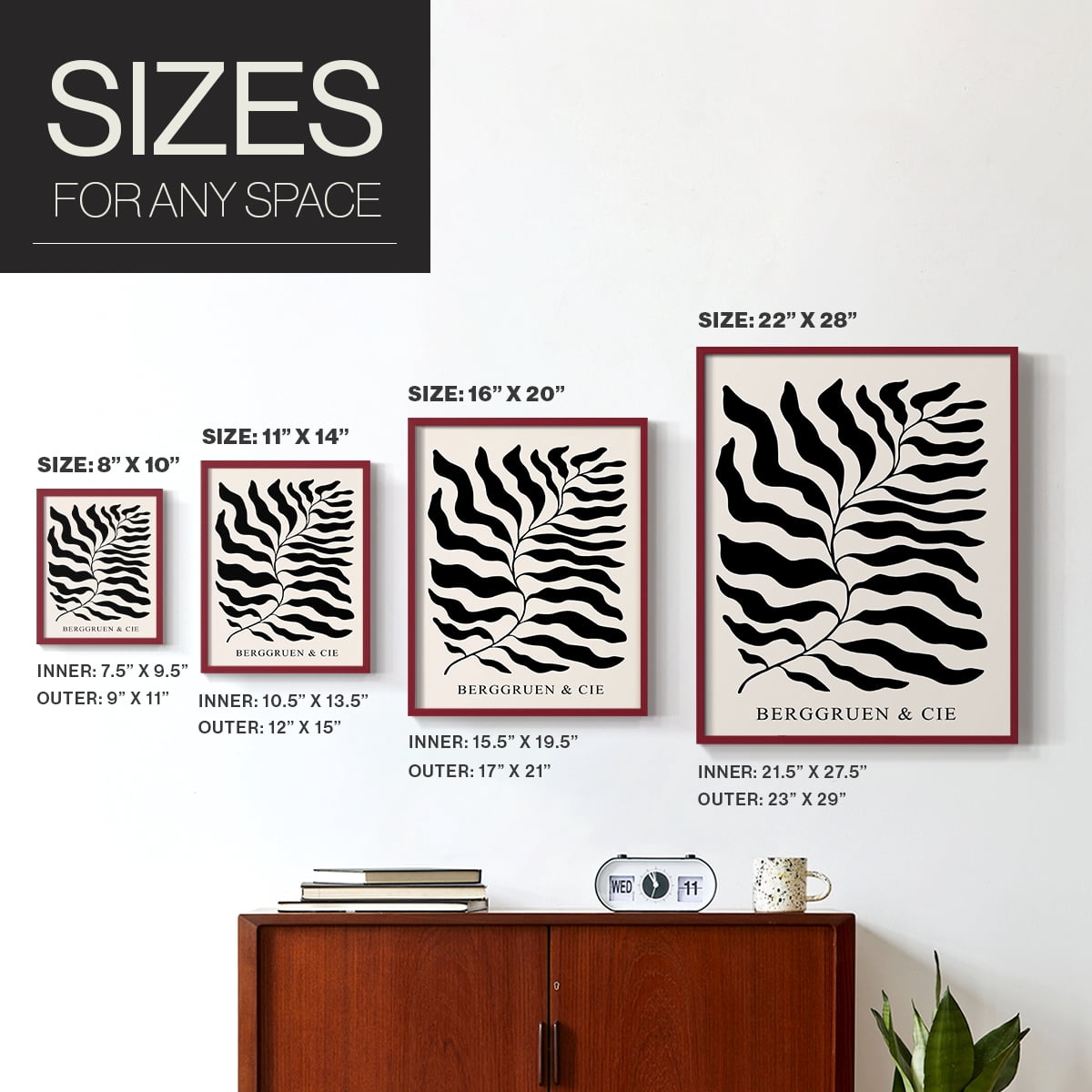 Matisse LII Framed Print - Solid Wood