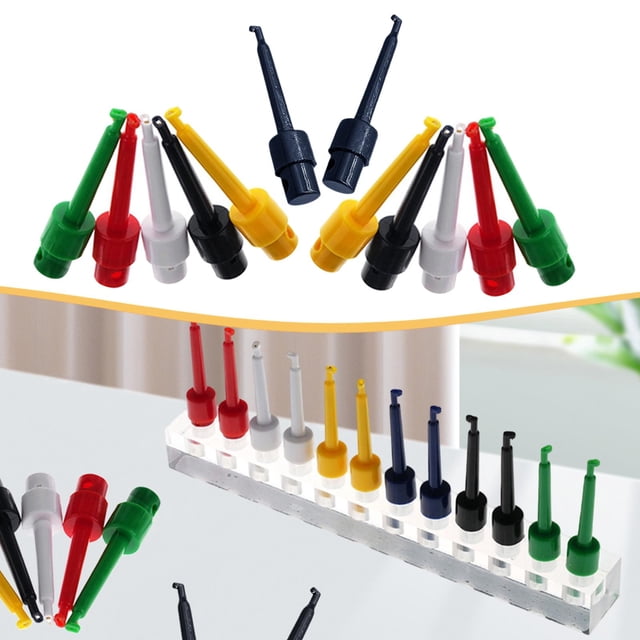 Ethern 12Pcs Display Clips Lure Display Grippers Portable Alloy Equipment Part Compact