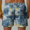 thumbnail image 5 of SnZhen Swim Under $15 Mens Swimming Trunks Men's Summer Loose Beach Shorts Pocket Swimming Pants, 5 of 6